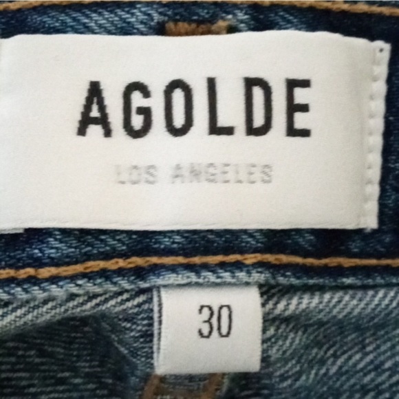 Agolde Jamie classic high-rise denim - Picture 4 of 6